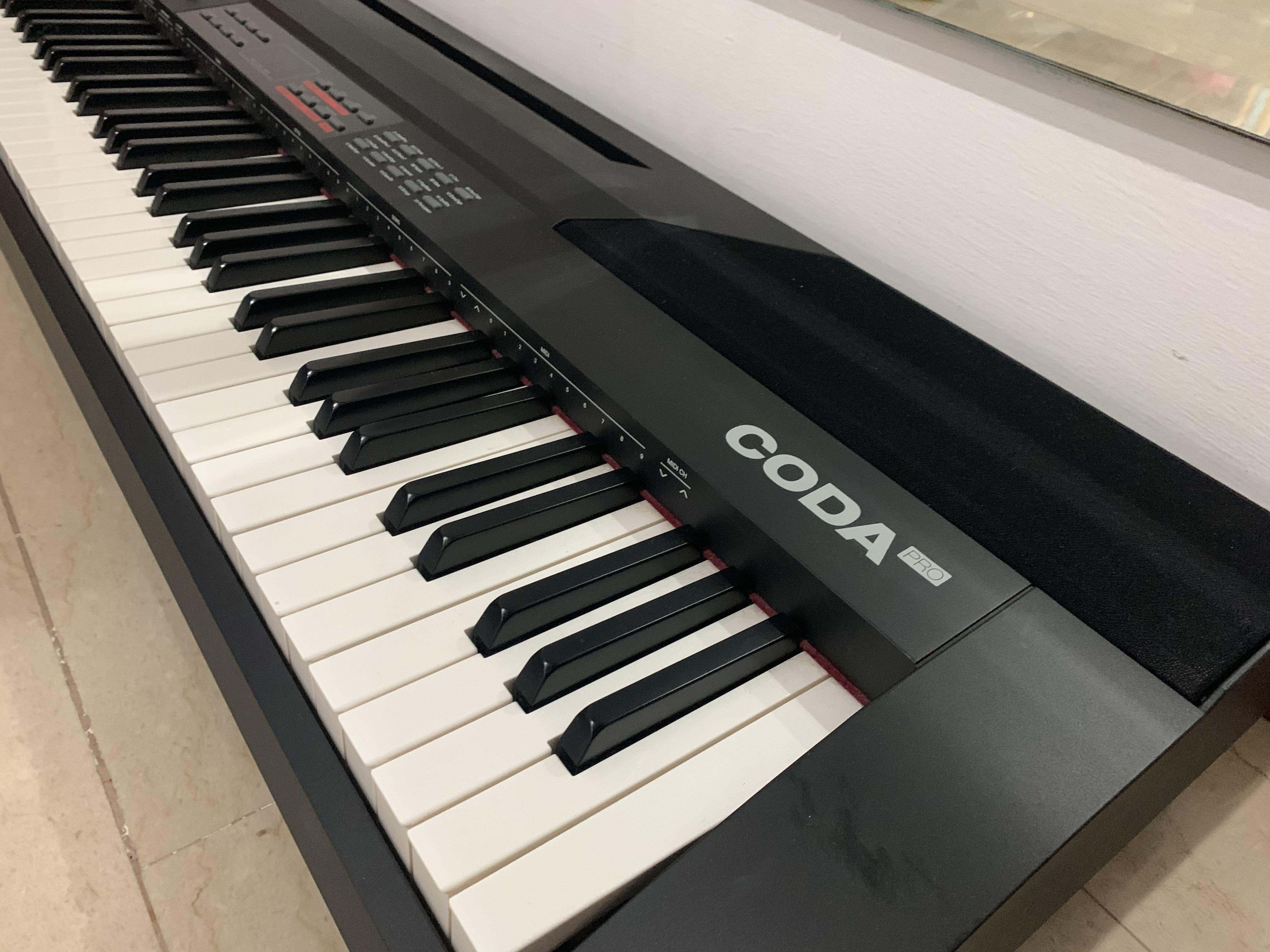 Alesis Coda Pro 88 Key Weighted Digital Piano, Hobbies & Toys, Music