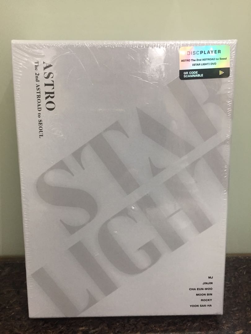 Astro The 2nd ASTROAD to Seoul Star Light 韓國版2 DVD + 畫報集