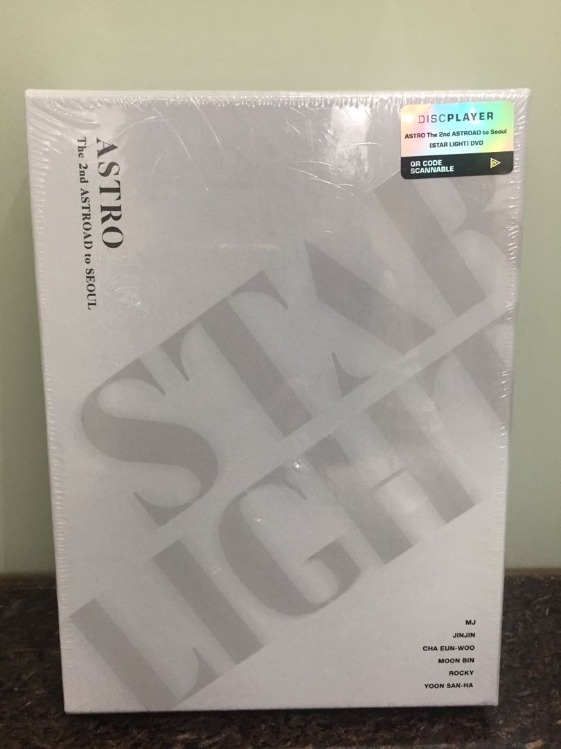 Astro The 2nd ASTROAD to Seoul Star Light 韓國版2 DVD +