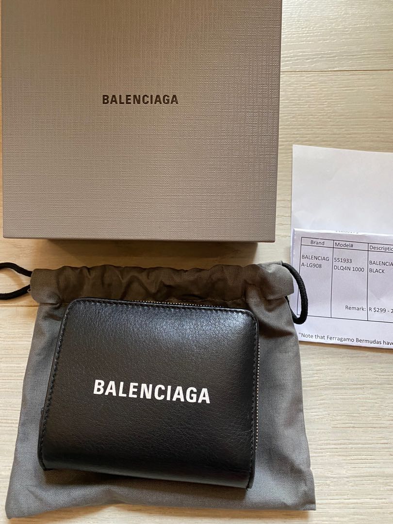 Balenciaga everyday billfold best sale