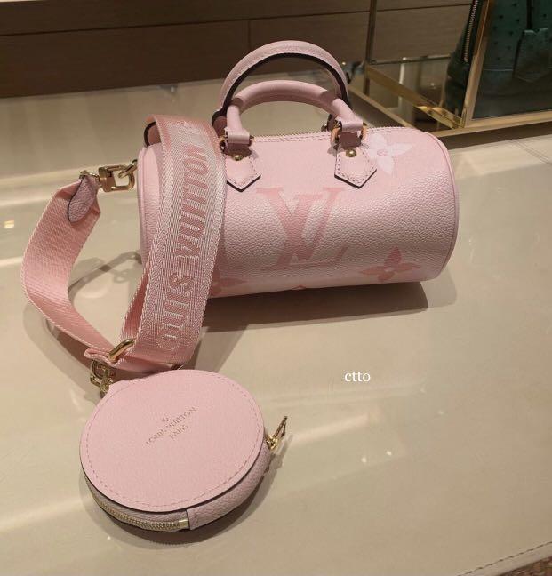 Authentic Louis Vuitton Papillon BB Pink Bouton De Rose Rosebud