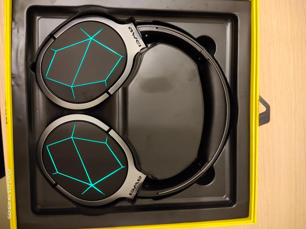 Awei a799bl foldable online gaming wireless headphone