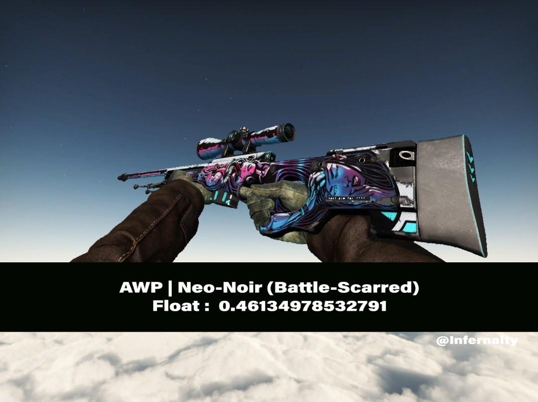 AWP Neo Noir BS CSGO SKINS KNIVES, Video Gaming, Gaming Accessories, Gift Cards & Accounts on Carousell