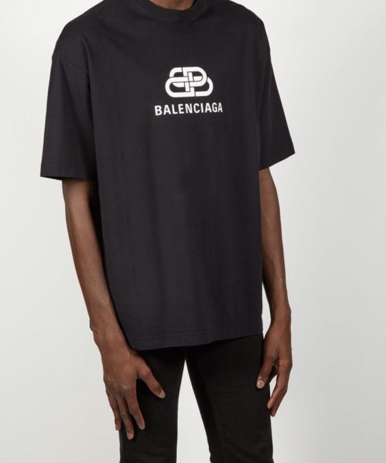 Balenciaga interlock tee, Men's Fashion 