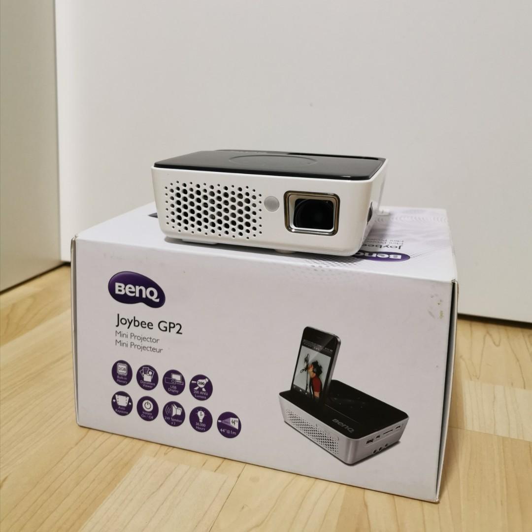 Benq Joybee GP2 mini projector, TV  Home Appliances, TV  Entertainment,  Projectors on Carousell