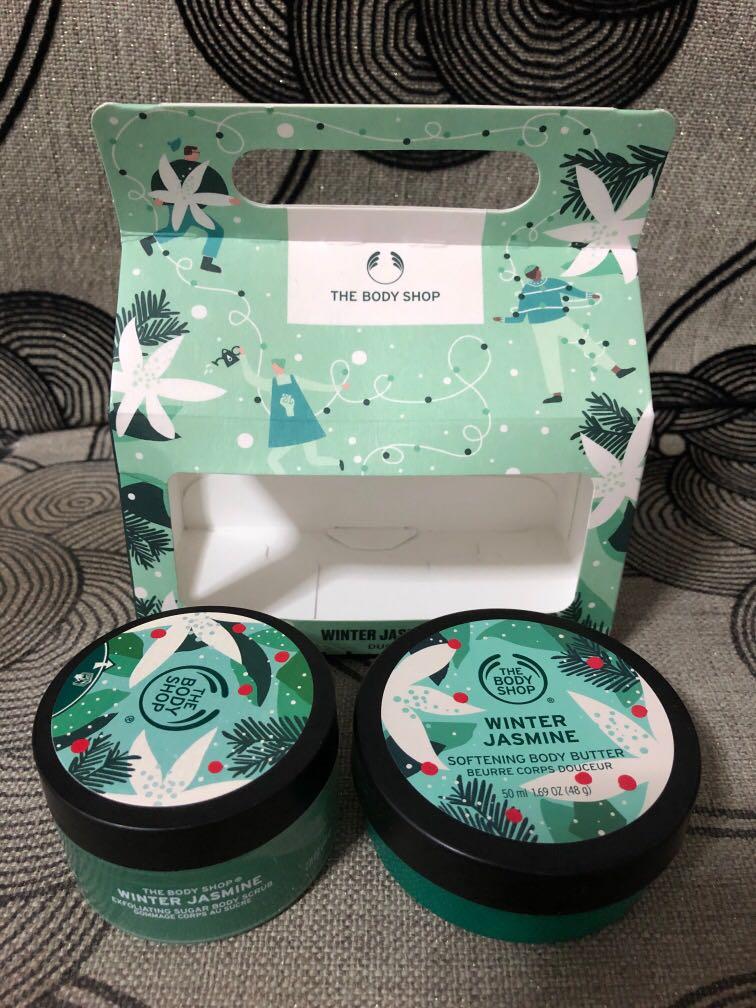 The body shop on sale winter jasmine body butter