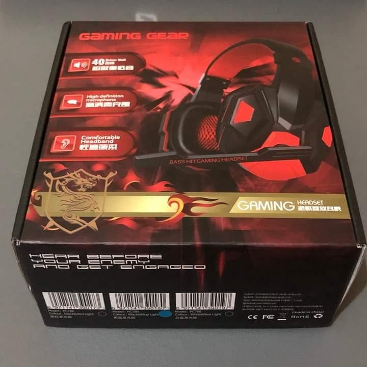 Brand New Gaming Gear S Bass Hd Gaming Headset Audio Headphones Headsets On Carousell Gaming headsets aren't just a great way to improve your pc's audio experience; gaming gear s bass hd gaming headset