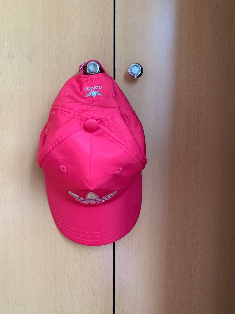 pink adidas visor