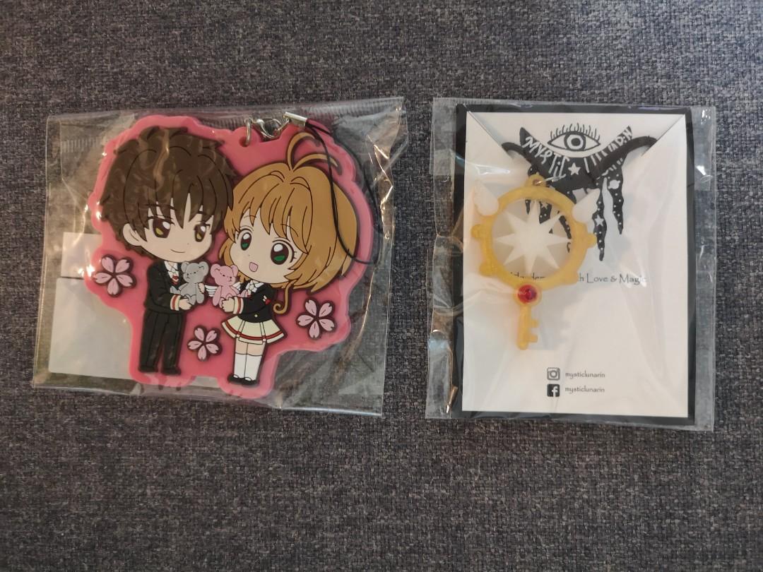 Cardcaptor sakura merchandise (earring, card holder), Hobbies