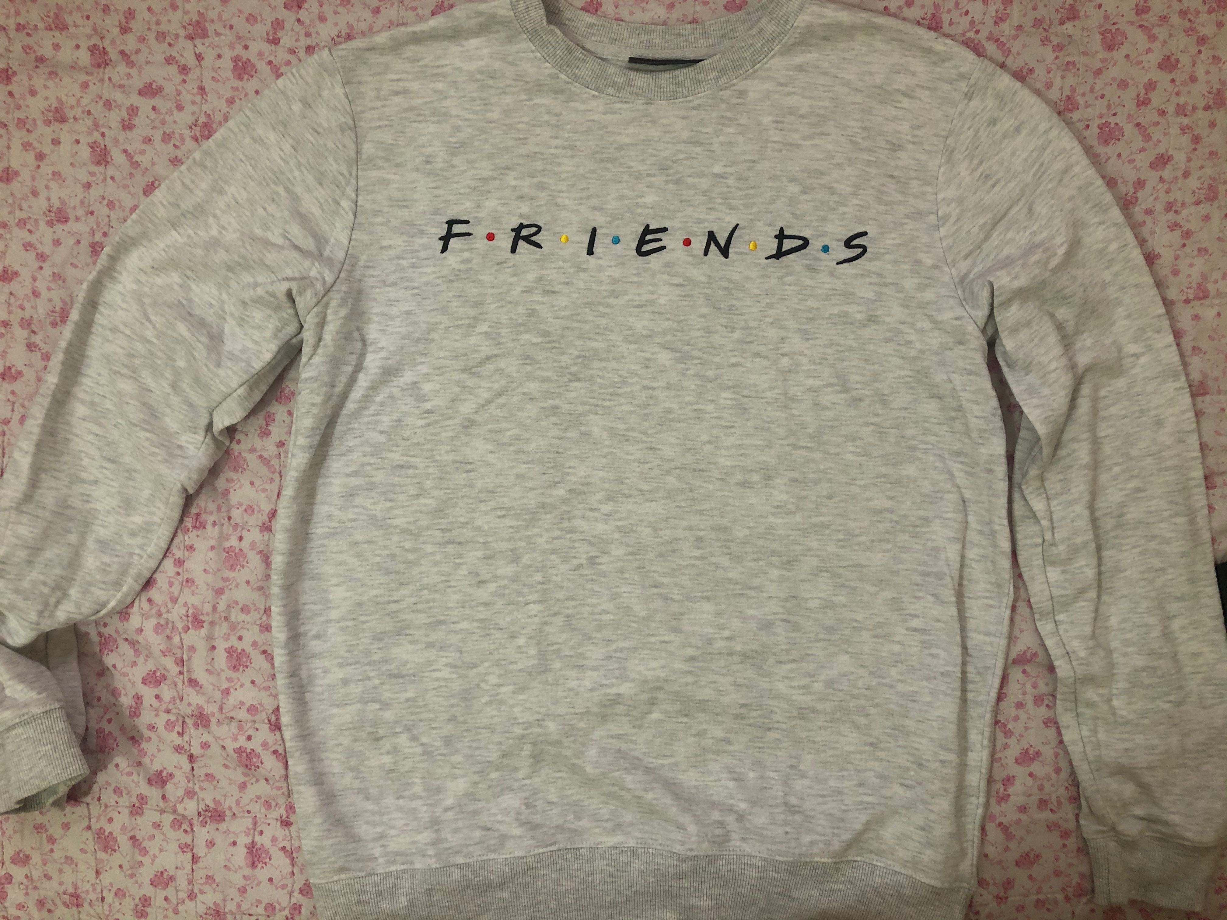 Friends hoodie cotton on outlet