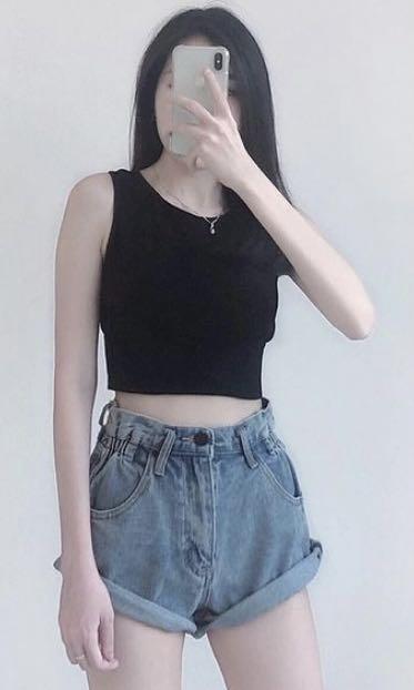 Crop top from signature truck, Women's Fashion, Tops, Other Tops on  Carousell
