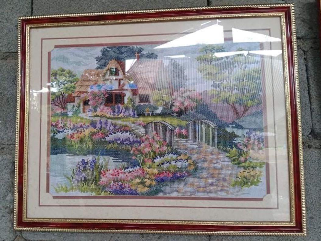 CROSS STITCH WITH FRAME (Category: Wall Decor) located in Tarlac. Submitted by cjtin27 (Listing ID 1076195982, Image 1). Description: CROSS STITCH FOR SALE •Handmade Cross Stitch •WITH FRAME AND READY TO HANG •Perfect na wall display sa bahay •What’s beautiful about Cross stitch is that they last for lifetime😊 •Pili na po kayo mga Ma’am/Sir ipapa frame nalang Ready to ship and deliver Buyer picks-up/pays for Shipping delivery If you’re intereste