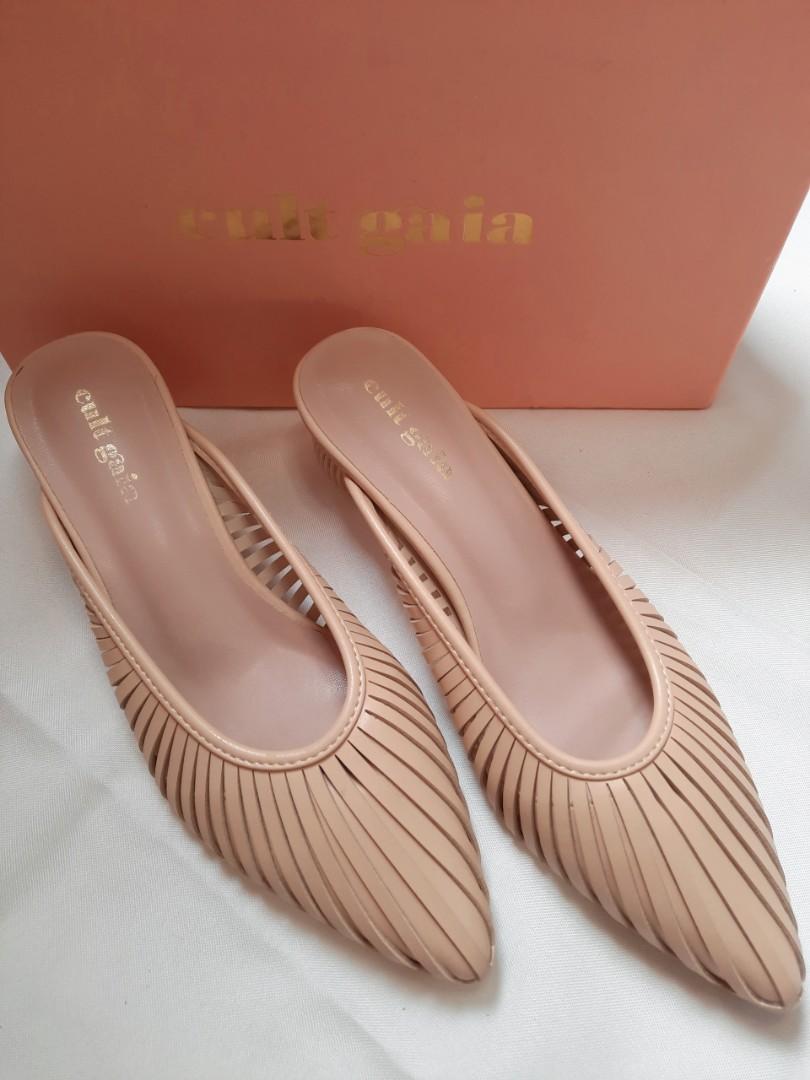 Cult gaia alia cheap leather mules