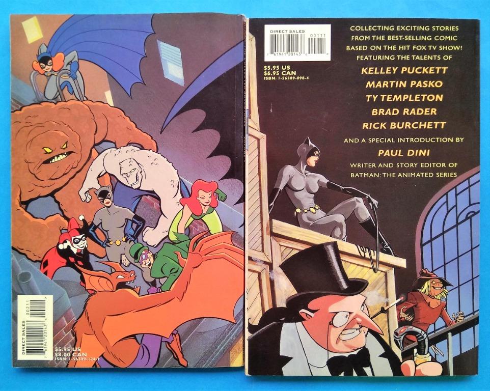DC Comics Batman The Collected Adventures Volume 1 & 2 [Batman Animated ...