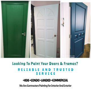 Door Varnish/Painting