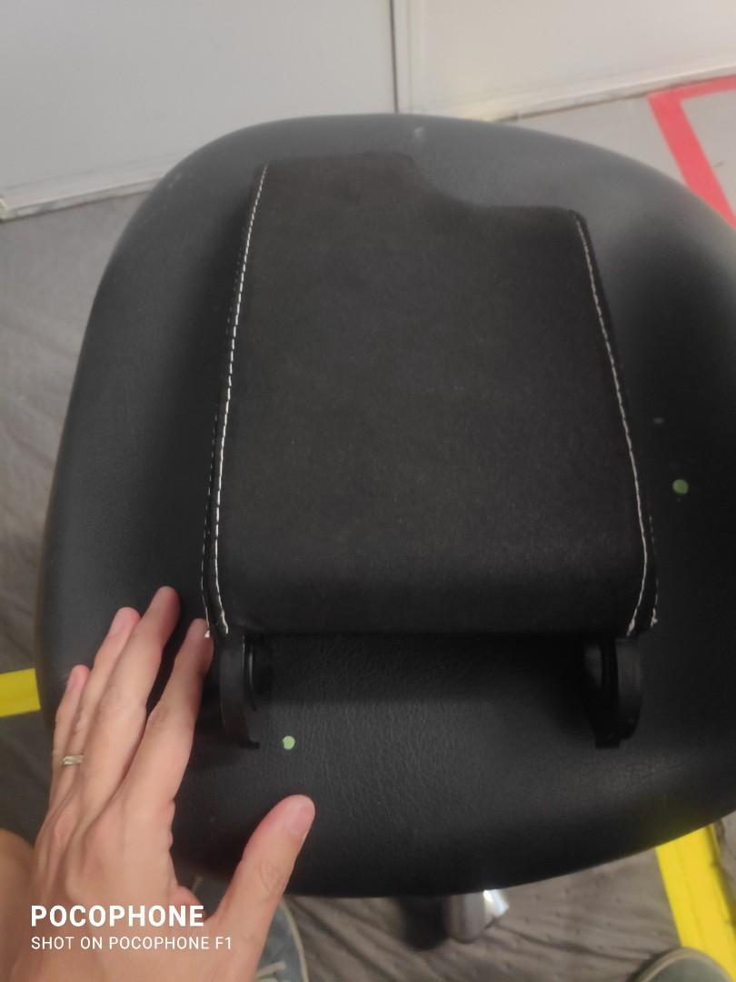 bmw E46 alcantara armrest, Car Accessories, Accessories on Carousell