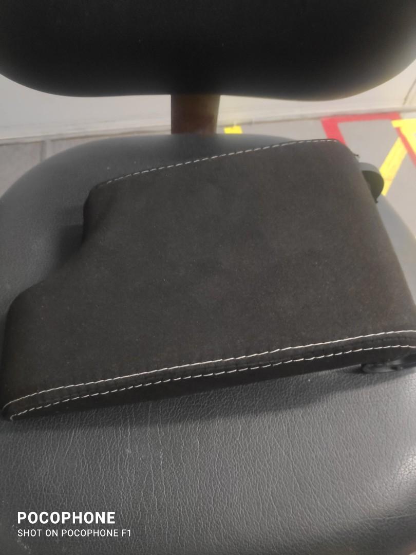 bmw E46 alcantara armrest, Car Accessories, Accessories on Carousell