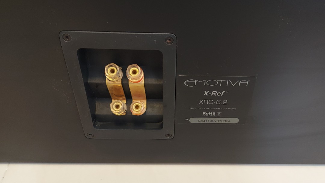 Emotiva Center Channel Speakers Reference XRC 6.2, Electronics, Audio
