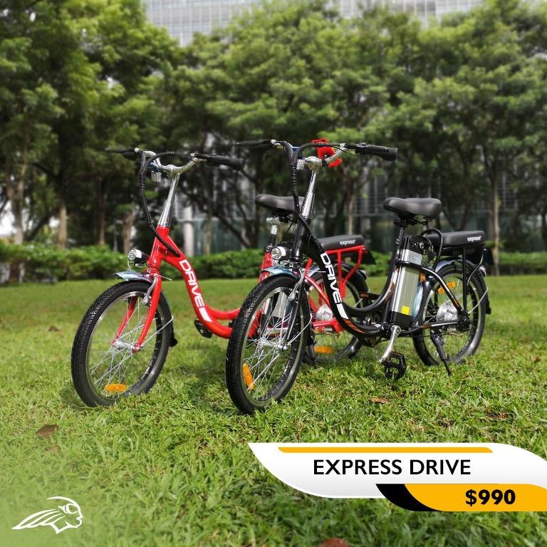 Express Eco Drive Ebike Electric Bicycle E bike | 8 AH, Sports ...
