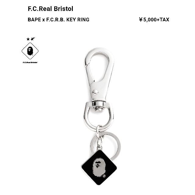F C Real Bristol x A Bathing APE FCRB Bape Key Ring Keychain, 男裝
