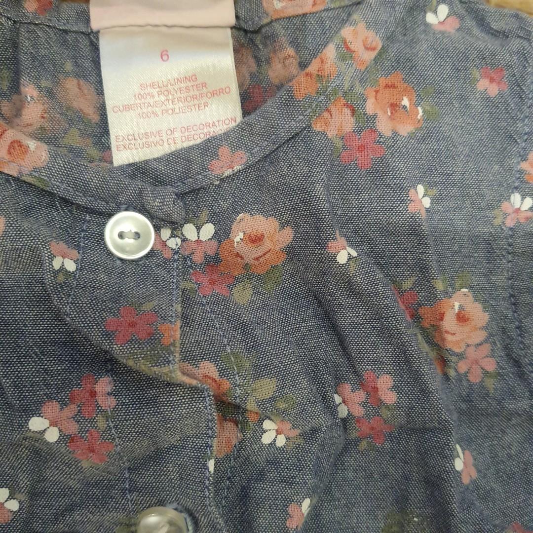 Floral Dress Size 6 (Category: Babies & Kids Fashion) located in Quezon City. Submitted by Jessesells (Listing ID 1076162915, Image 3). Description: Please see zoomed in photo for cloth quality Non-stretch.