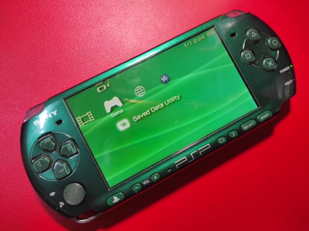 For Sale Swap Psp 3000 Green Cfw 6 61 32gb Video Gaming Video Game Consoles Playstation On Carousell