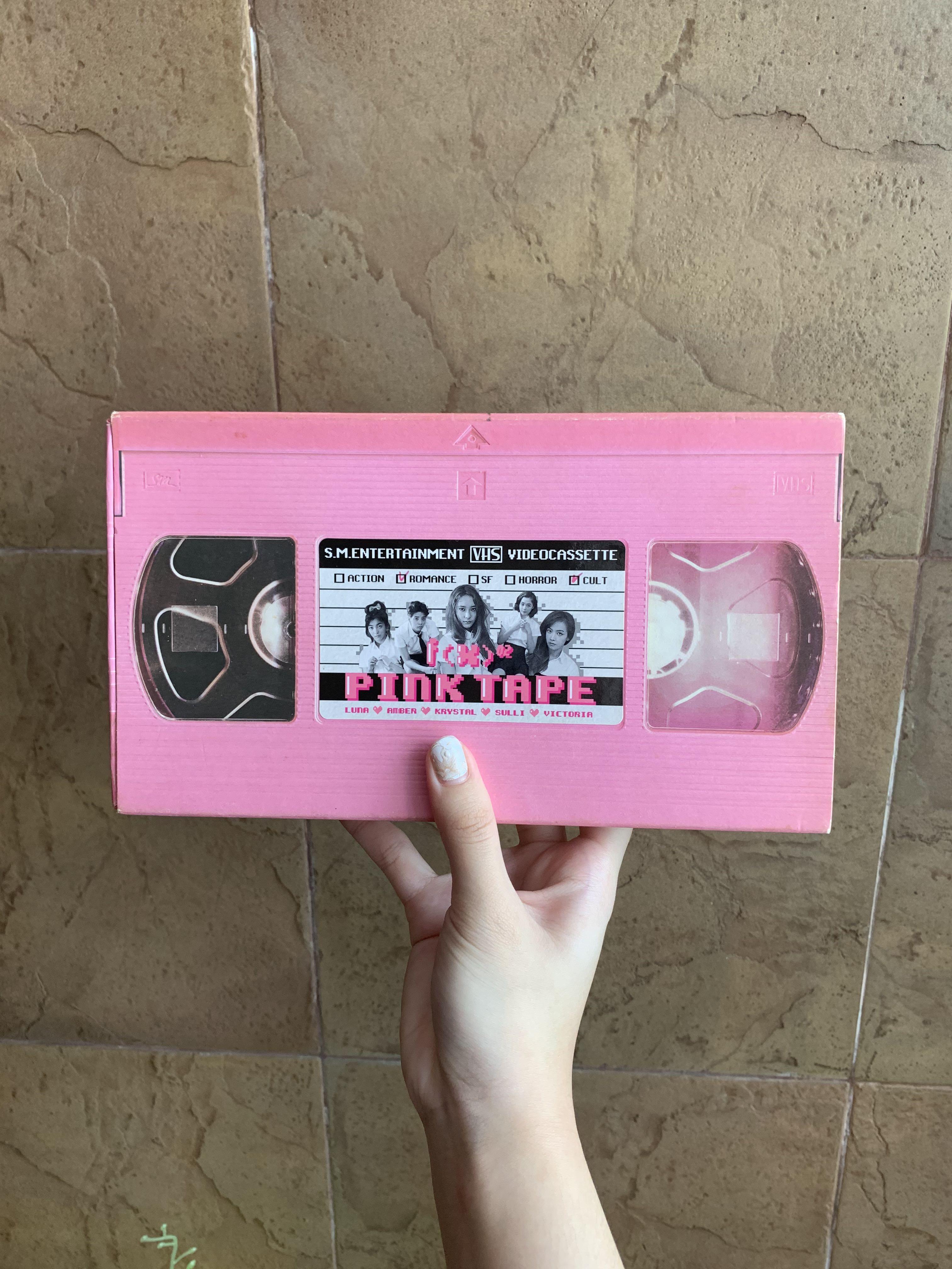 F X Pink Tape Album 2013 Hobbies Toys Memorabilia Collectibles K Wave On Carousell