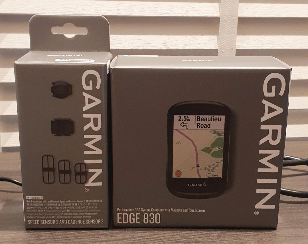 Garmin Edge 830 Garmin Speed Sensor 2 n Cadence Sensor 2 Bundle