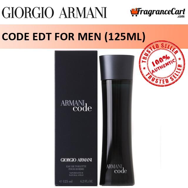 Armani black 2025 code 30ml