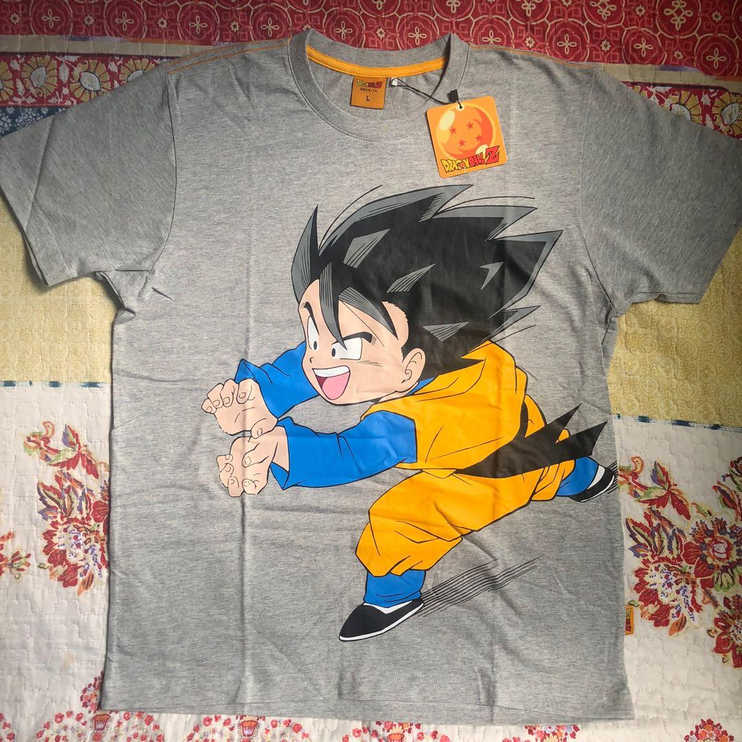 New Goku Dragon Ball Z Original Big Print Anime Tshirt Men s