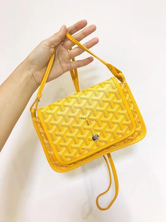 goyard yellow bag