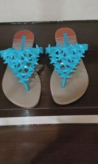 Grendha blue slipper