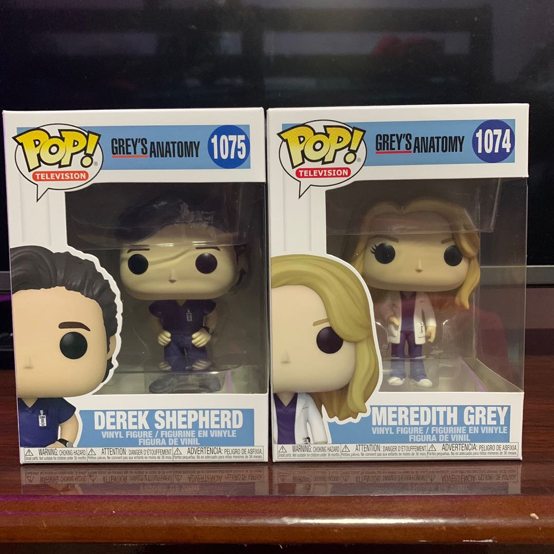 Funko Pop Greys Anatomy, Hobbies & Toys, Toys & Games on Carousell