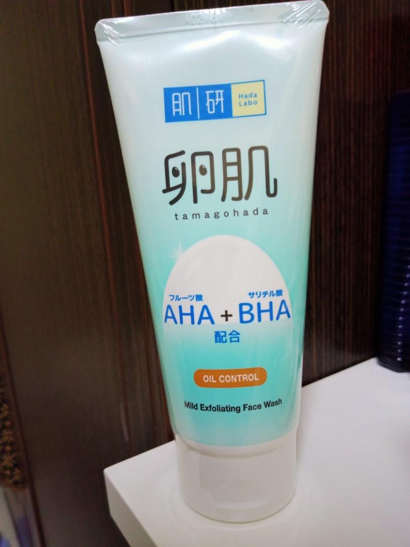 face wash yang ada aha bha