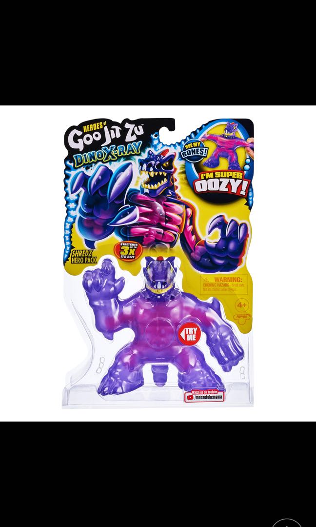 Heroes of Goo Jit Zu Dino X-Ray Hero Pack, Action Figure - Shredz The