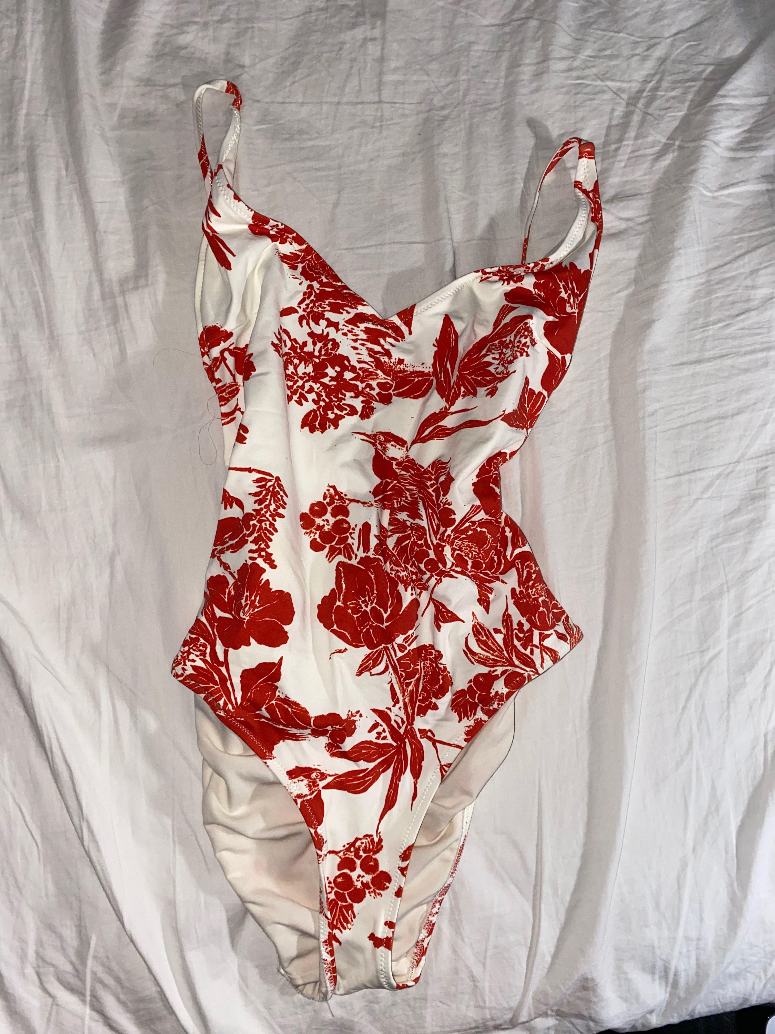 H&m outlet red swimsuit