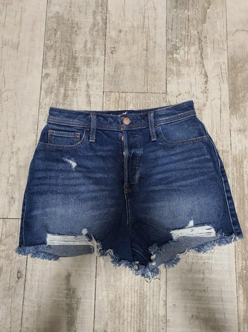 hollister ultra high rise mom shorts