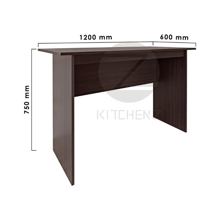 4FT Writing Table Office Table Solid Board (self-assembly), Furniture ...