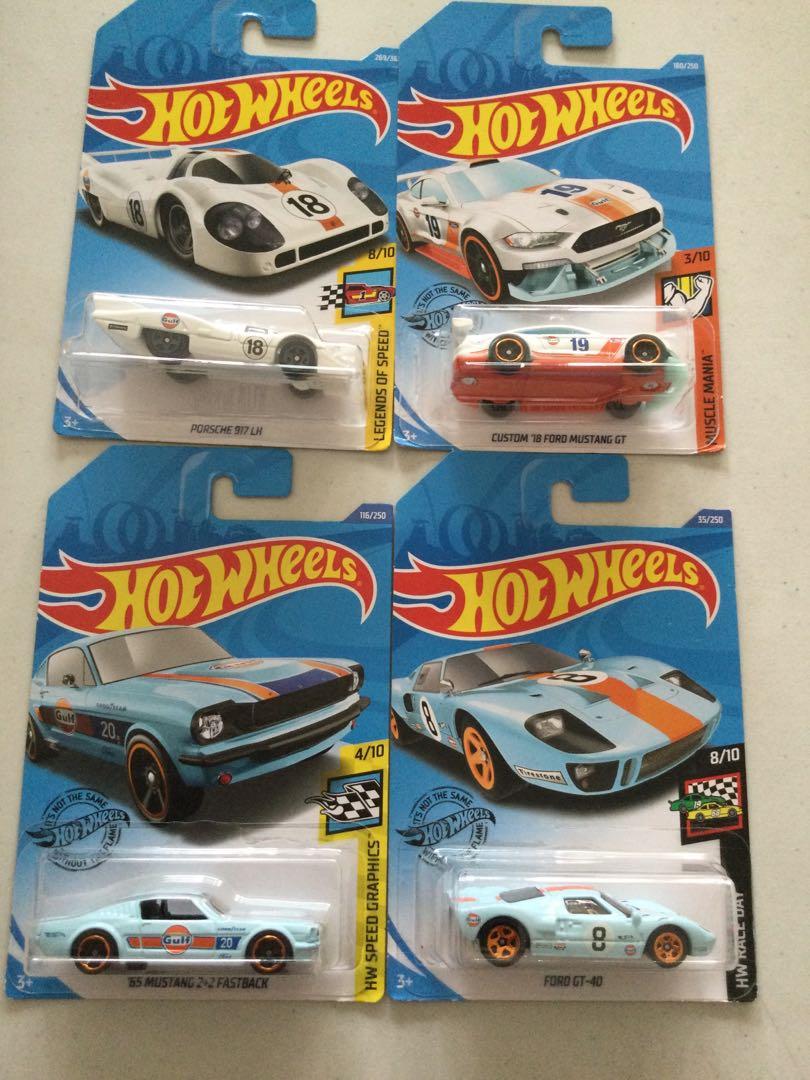 Gulf hot wheels set outlet