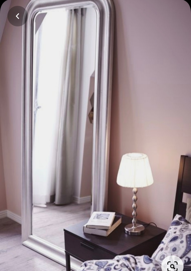 Ikea Big Mirror, Furniture & Home Living, Home Decor, Mirrors on Carousell