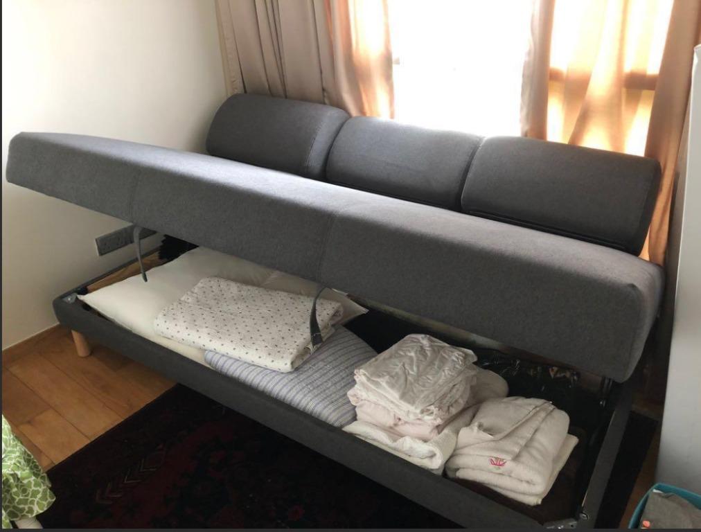 IKEA GUEST BED WITH STORAGE (FLOTTEBO), Babies & Kids, Baby Nursery