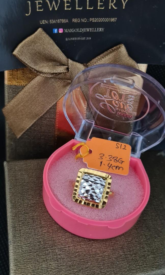 Gold biscuit ring shop