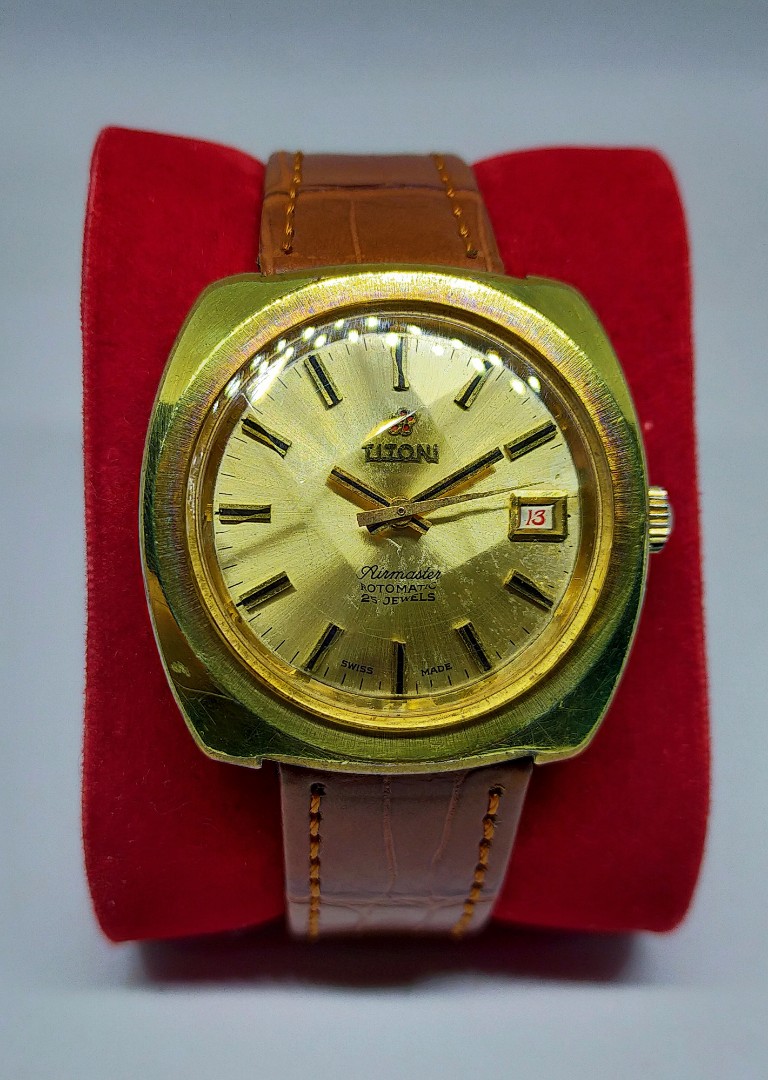 Jam tangan titoni airmaster 25 jewels hotsell