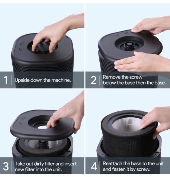 Jetery air shop purifier replacement filter