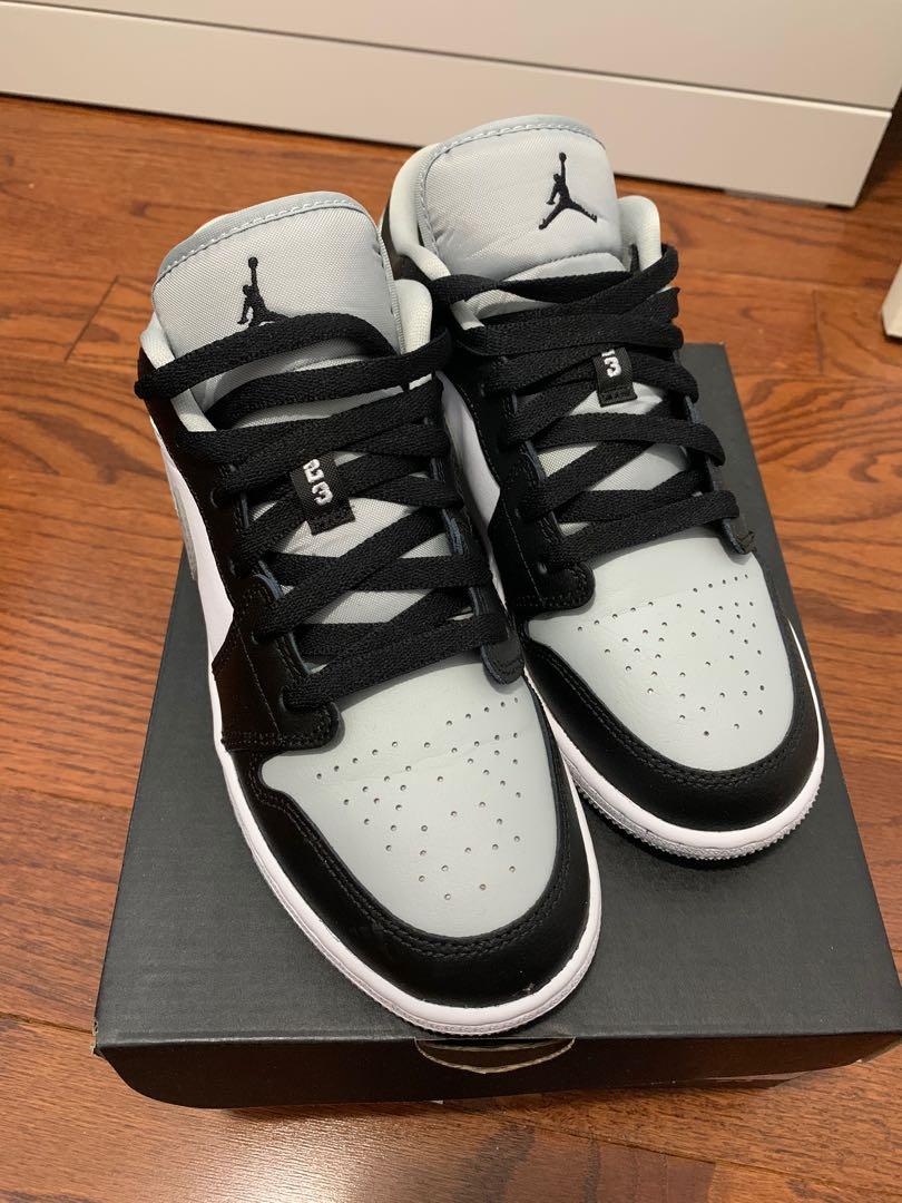 Jordan 1 store low grey toe