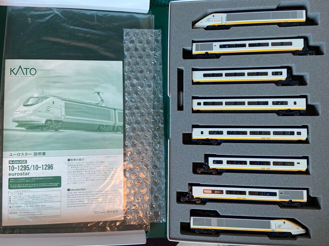 KATO Nゲージ ユーロスター 基本 8両セット 10-1295 鉄道模型 電車(中古品)