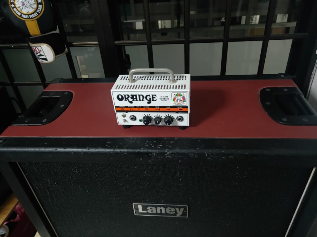 Laney 2x12 and Orange Micro Terror, Hobbies & Toys, Music & Media