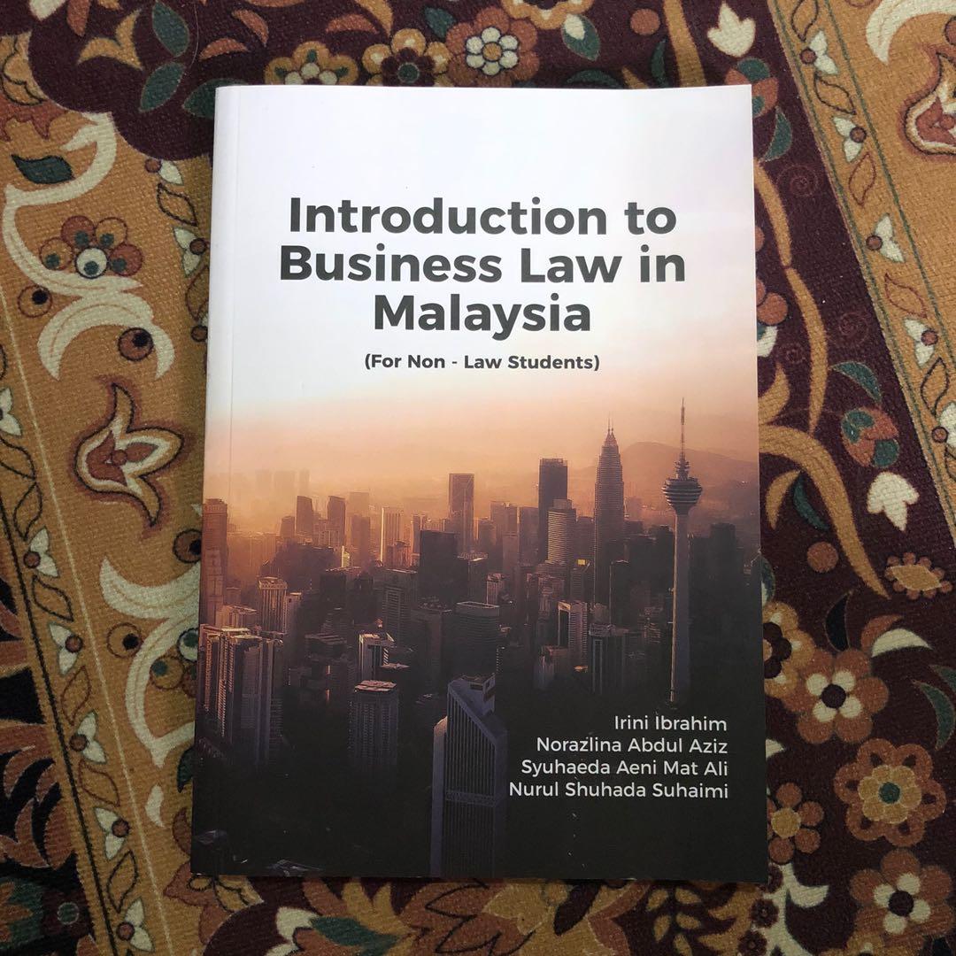 Law416 Introduction To Business Law In Malaysia Books Stationery Books On Carousell
