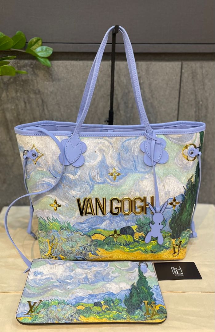 Louis Vuitton Neverfull NM Tote Limited Edition Jeff Koons Van