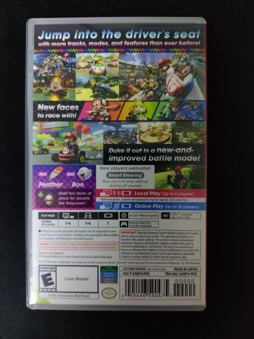 Mario Kart 8 Deluxe Used Video Gaming Video Games Nintendo on